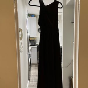 halston heritage black Gown dress